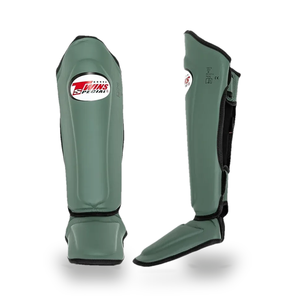 Protège-tibias et pieds Twins SGS10, kaki