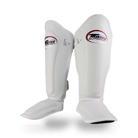 Protège-tibias et pieds Twins SGS10, blanc