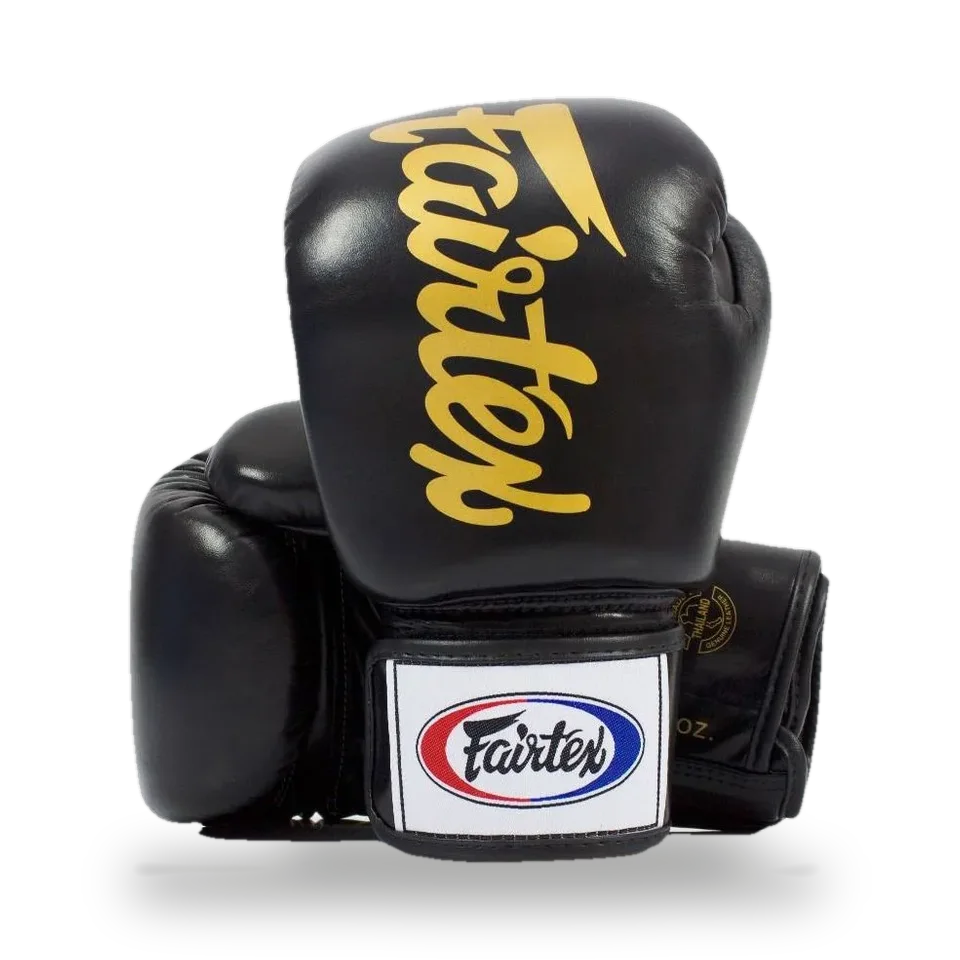 Gants de boxe d’entraînement Fairtex BGV19, noir