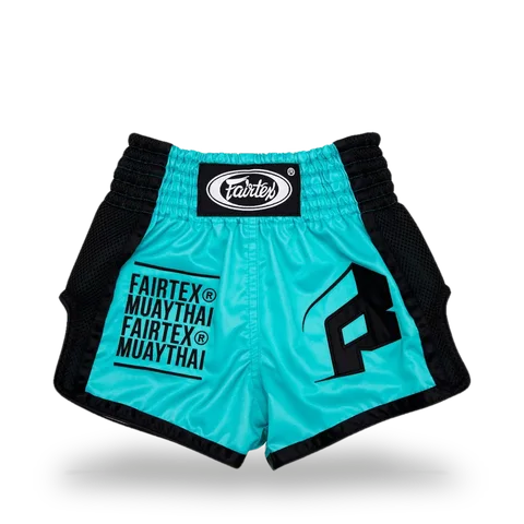 Short de boxe thaï Fairtex, turquoise