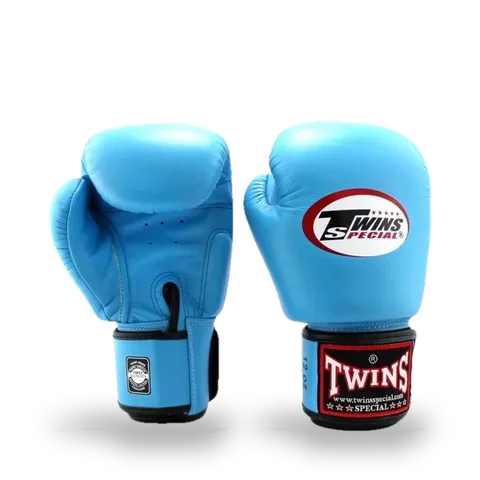 Gants de boxe d’entraînement Twins BGVL3, bleu clair