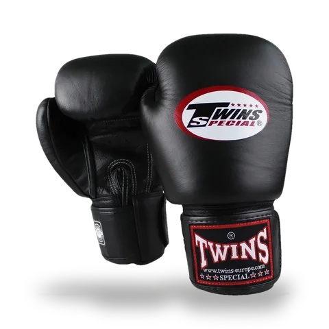 Gants de boxe d’entraînement Twins BGVL3, noir