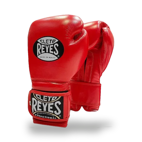 Gants de boxe d’entraînement Cleto Reyes Pro Sparring, rouge