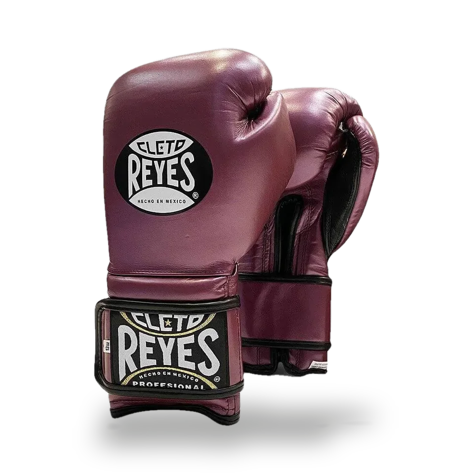 Gants de boxe d’entraînement Cleto Reyes Pro Sparring, violet