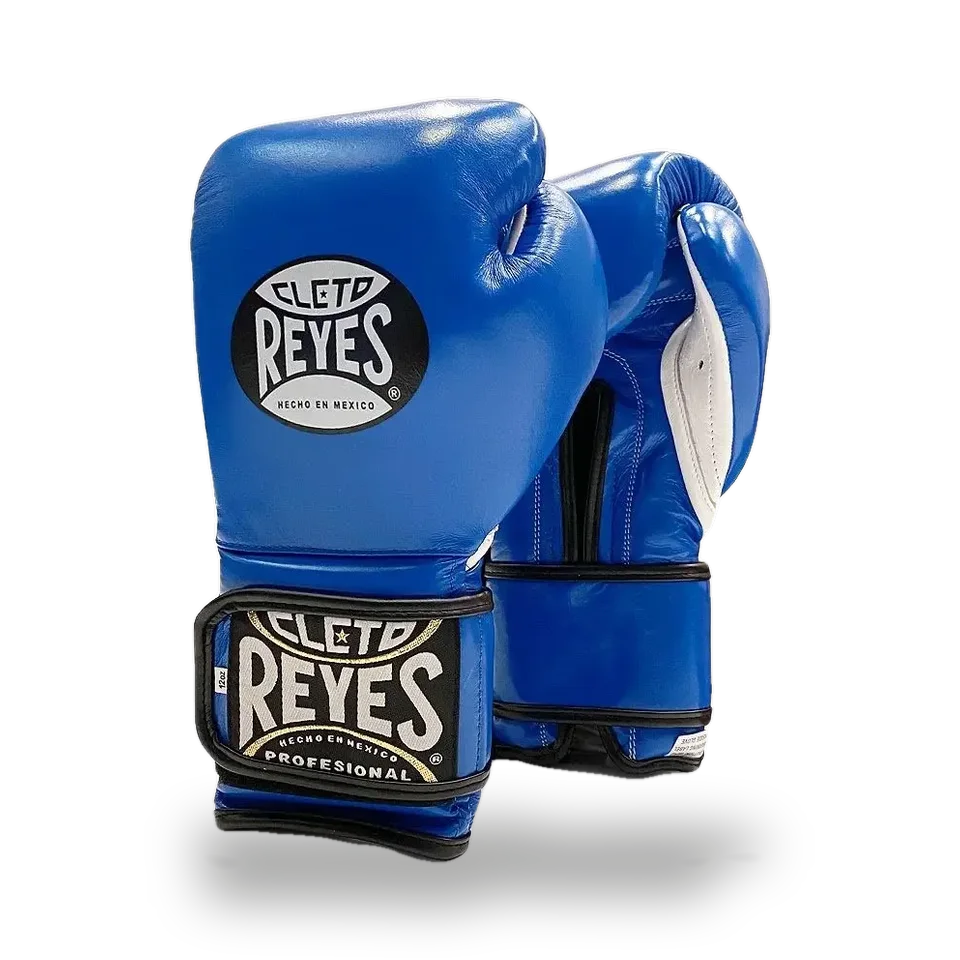 Gants de boxe d’entraînement Cleto Reyes Pro Sparring, bleu