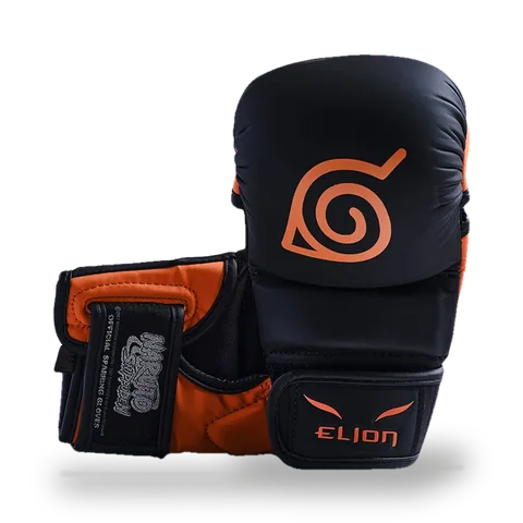 Gants MMA Naruto × Elion Super Sparring, Naruto noir et orange