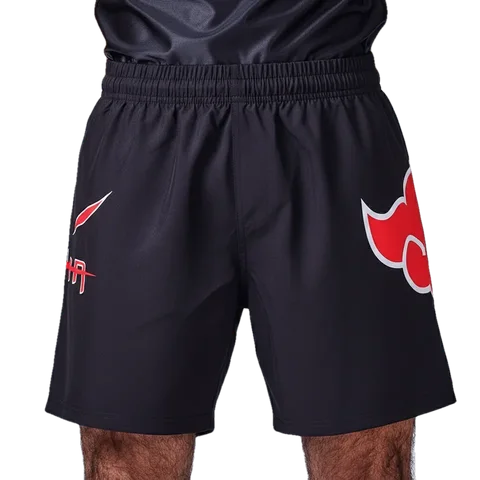 Short MMA Naruto × Elion JJB Aura, Akatsuki noir