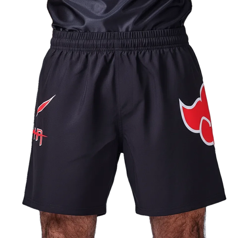 Short MMA Naruto × Elion JJB Aura, Akatsuki noir