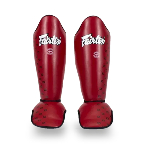Protège-tibias et pieds Fairtex SP5, rouge