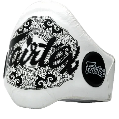 Ceinture de frappe Fairtex thaï, blanc