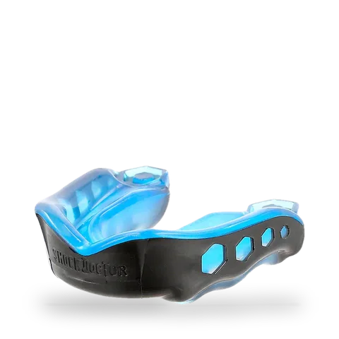 Protège-dents Shock Doctor Gel Max junior, bleu et noir