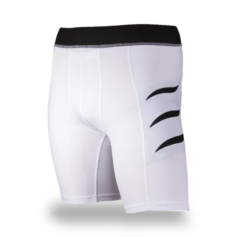 Short Elion de Compression Uncage, blanc