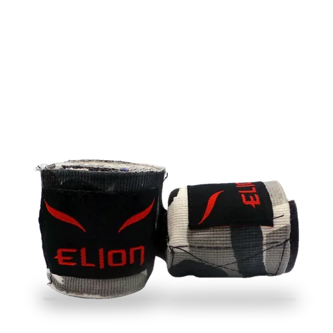 Bandes de boxe Elion, camo et blanc