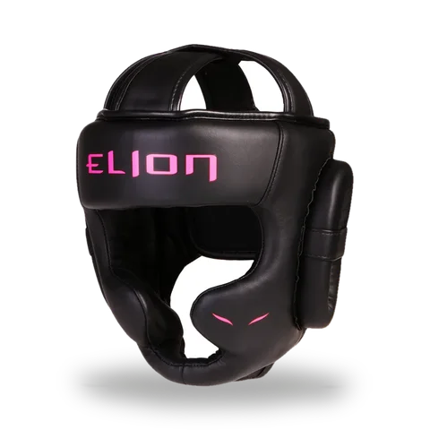 Casque de boxe Elion Uncage Matblack, rose