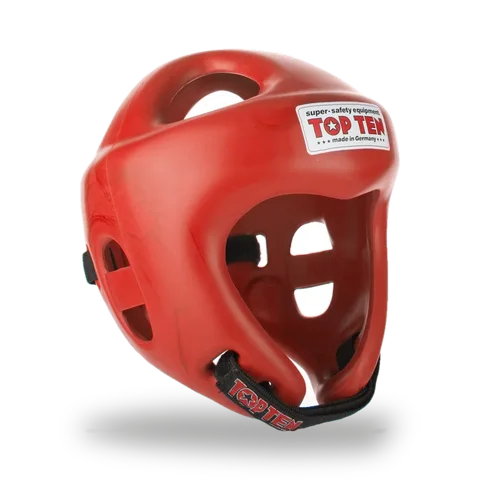 Casque de boxe Top Ten, rouge