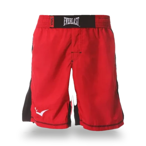 Short MMA Everlast, rouge et noir