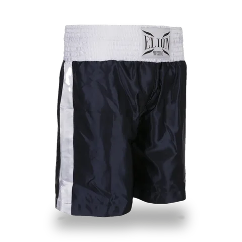Short de boxe anglaise Elion, bleu et blanc