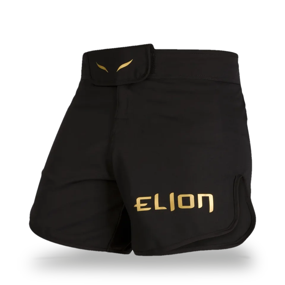 Short MMA Elion, noir et or
