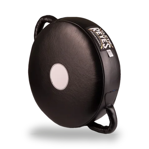 Bouclier de frappe Cleto Reyes Rond, cuir noir