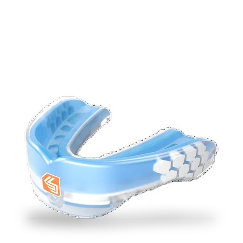 Protège-dents Shock Doctor Gel Max Power Trans, bleu