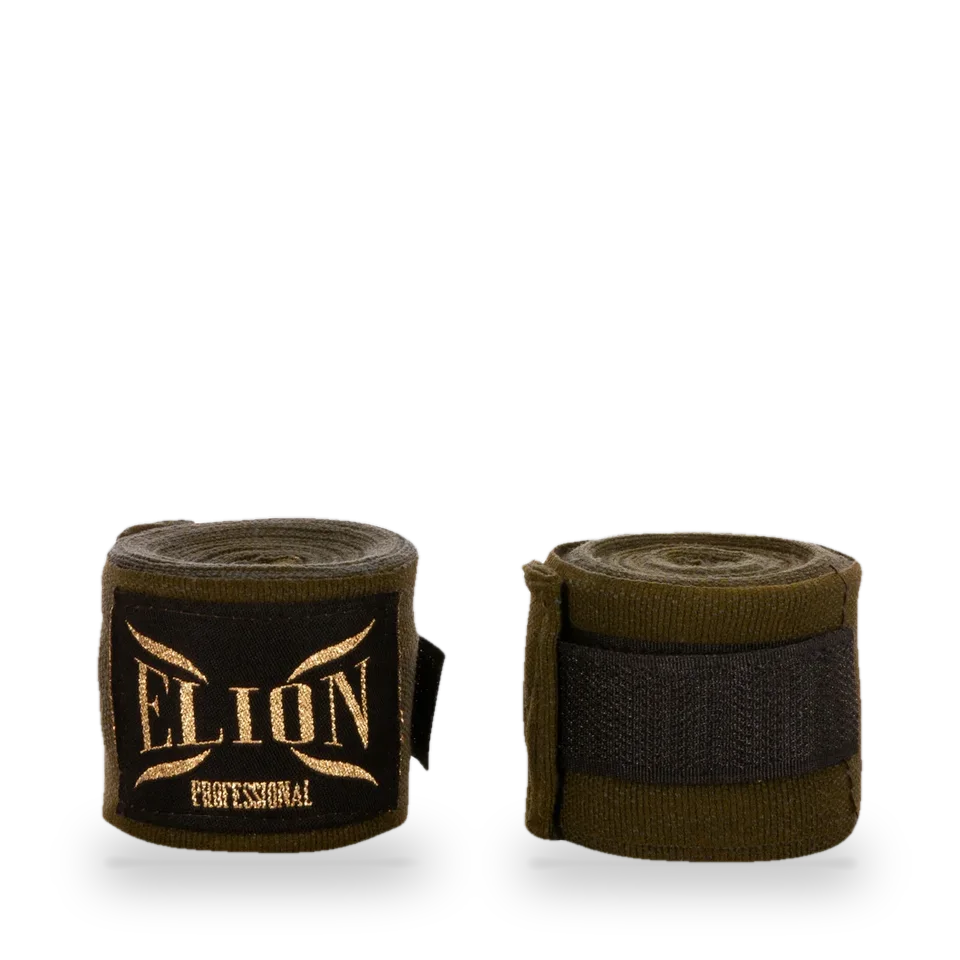 Bandes de boxe Elion 4,5 m, kaki