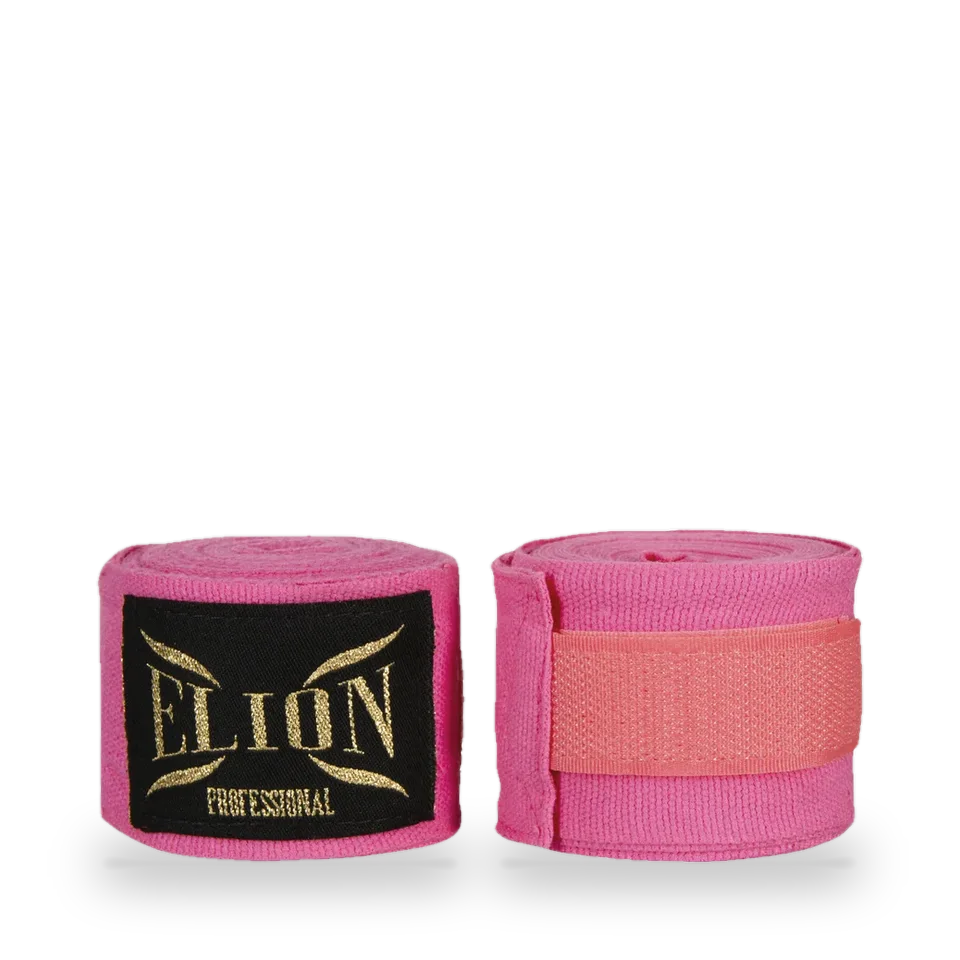 Bandes de boxe Elion 4,5 m, rose