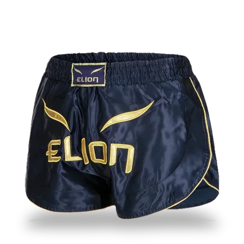 Short de boxe thaï Elion Origins, bleu marine