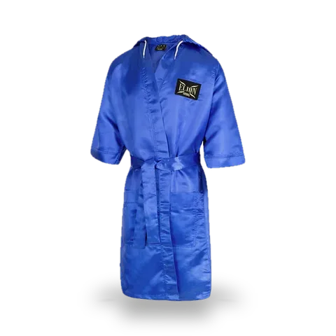 Peignoir de boxe à capuche Elion, bleu