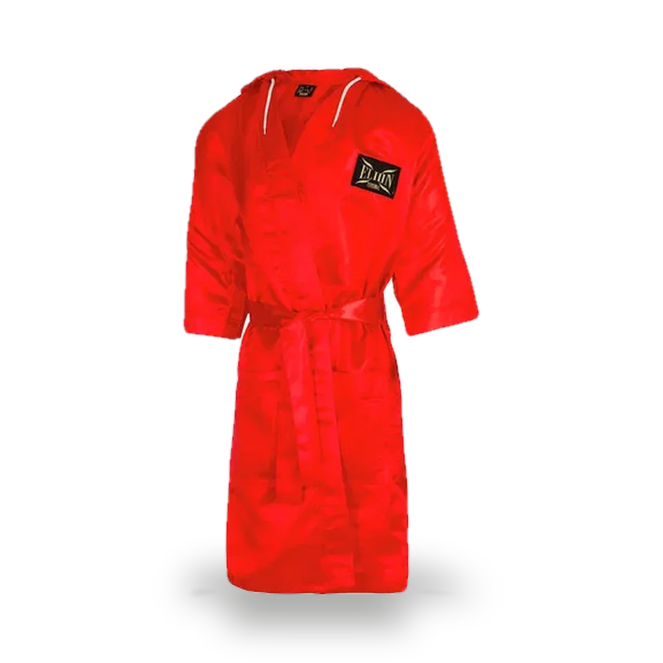 Peignoir de boxe à capuche Elion, rouge