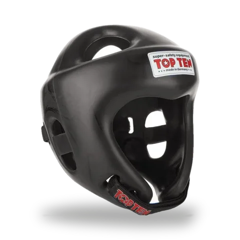 Casque de boxe Top Ten, noir