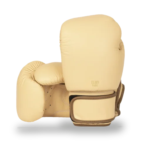 Gants de boxe Elion Café, crème