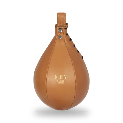 Poire de vitesse Elion Vintage, cuir marron