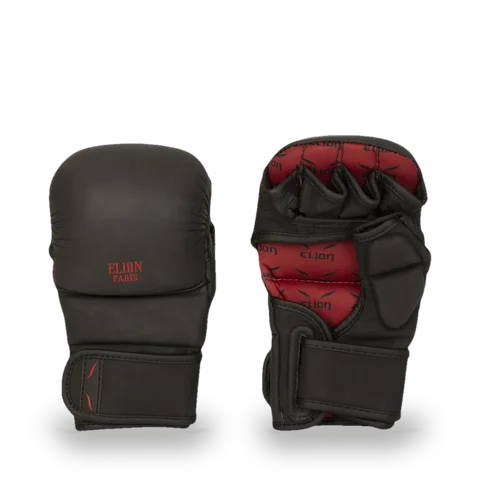 Gants MMA Elion Sparring Matblack, cuir
