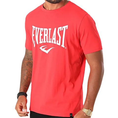 T-shirt Everlast Russel, rouge