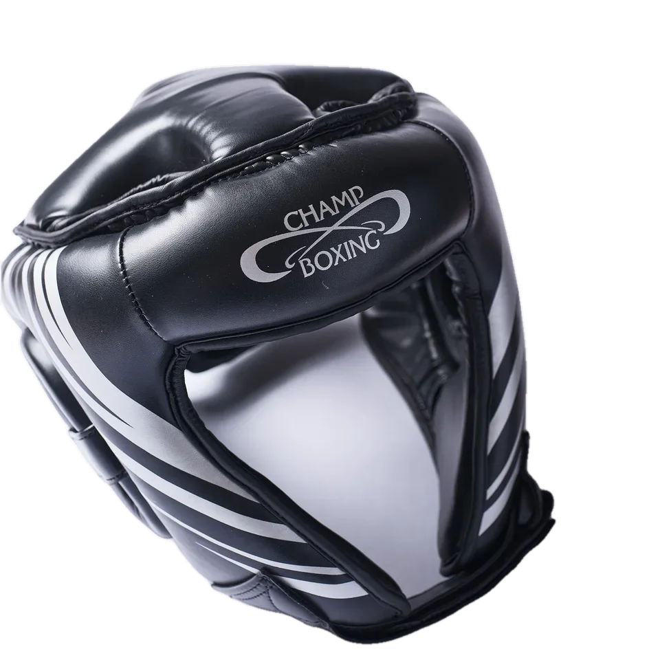 Casque Champboxing Face Ouverte, noir