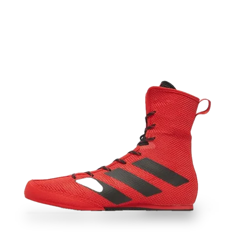 Chaussures Adidas Box Hog 3, rouge et noir