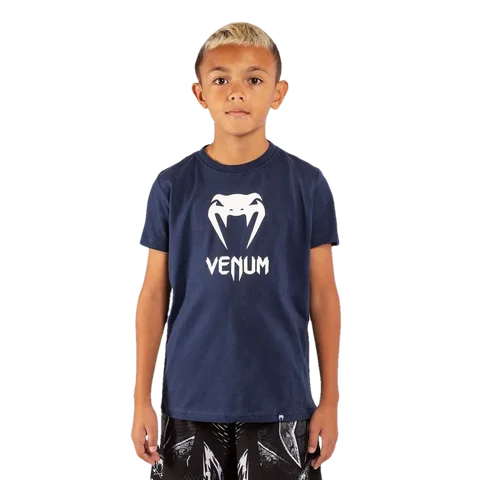 T-shirt enfant Venum Classic, bleu marine
