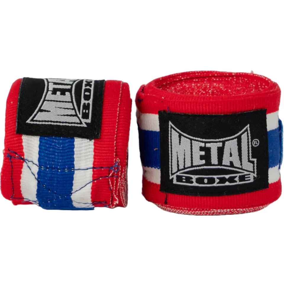 Bandes de boxe Metal Boxe — 2,50 m tricolores