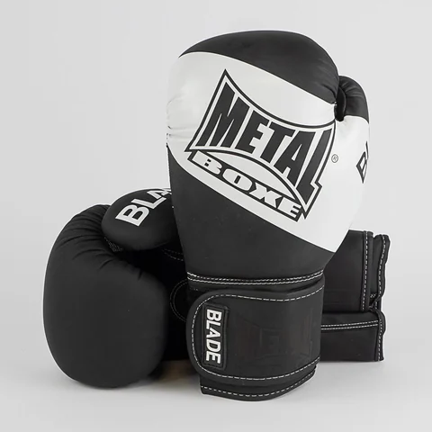 Gants de boxe Blade Metal Boxe — noir et blanc