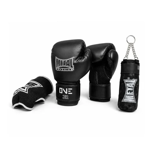 Pack de boxe enfant — gants, mitaines et porte-clés
